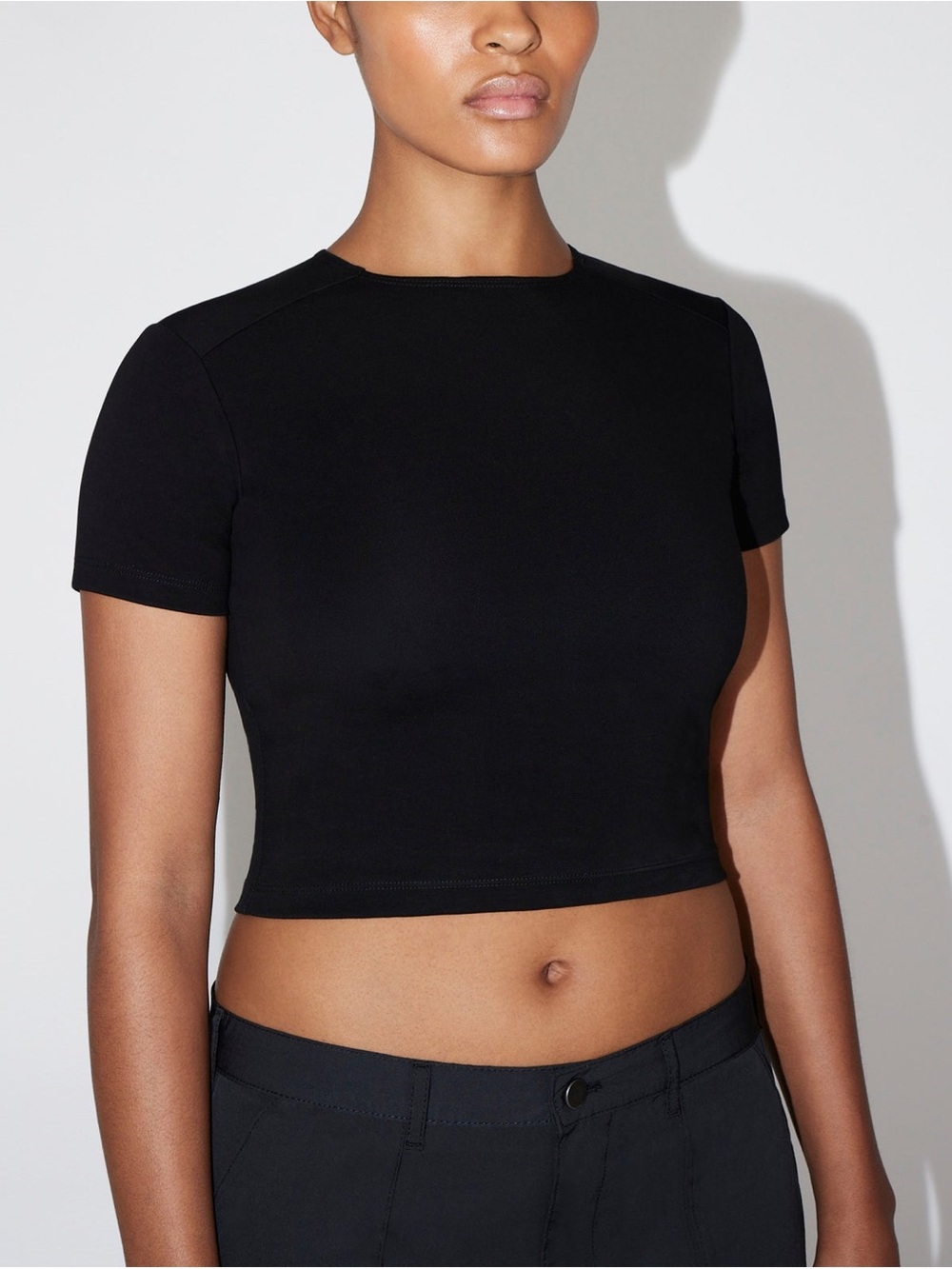 Khy Seamed Baby Tee